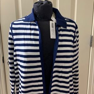 CHICOS - long reversible cardigan - size 2